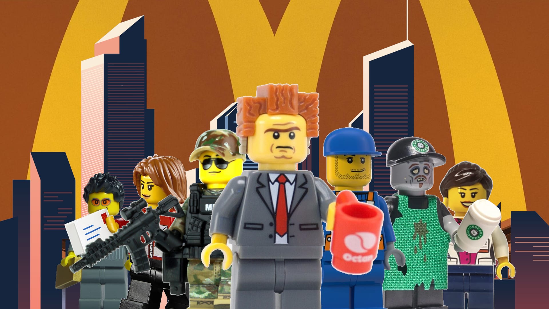 Corporate capitalism explained with Lego